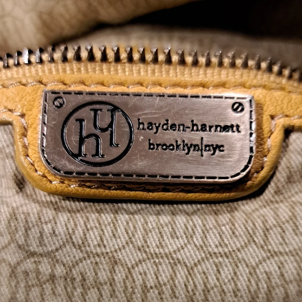 Chic Yellow Fold Over Hobo Bag - Picture 4 of 8